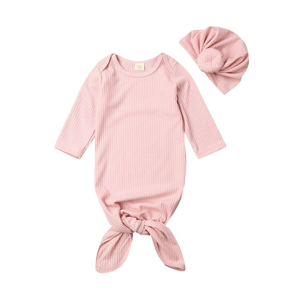 bebiullo Newborn Baby Girl Sleepwear Nightgown Infant Sleeping Bag