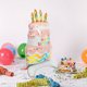thumbnail image 3 of Globo de pie con forma de pastel de feliz cumpleaños, globo para fiesta de cumpleaños con base, diseño de fiesta de cumpleaños, decoración de ambiente con globos, 3 of 8