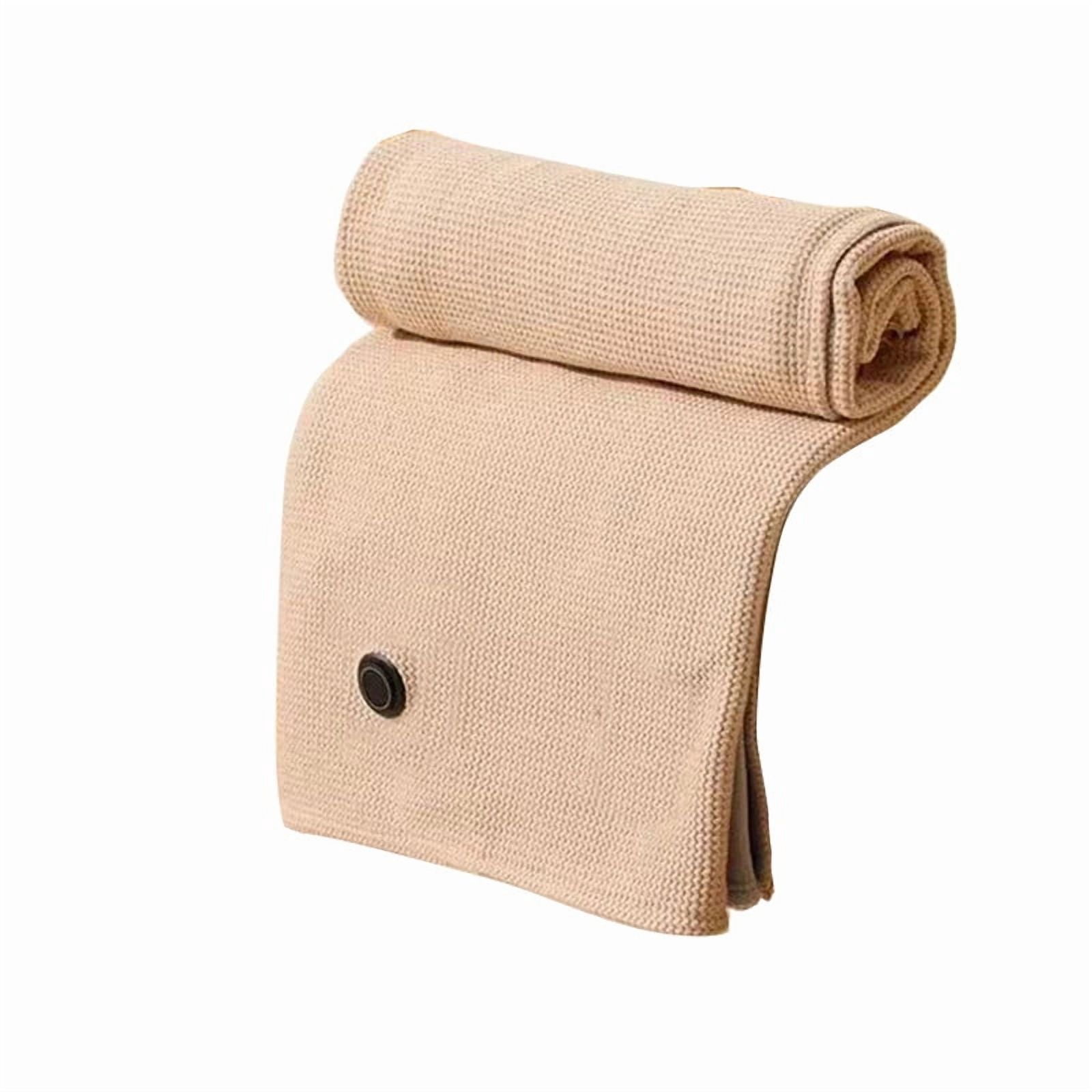 COM1950s Usb Heated Blanket for Adults,Wearable Electric Throw with 3 Heat Settings,Fast Heating Portable Shawl,Machine Washable Soft Fleece,Home Office Travel Use (No Power Bank)