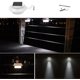 thumbnail image 4 of 6 Pcs Solar Lamps For Outside, Garden Courtyard Wall Light, Waterproof, 4 of 5