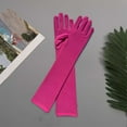 thumbnail image 6 of SLYNSHome Adult Over Elbow Stretch Long Spandex Opera Gloves, 6 of 7