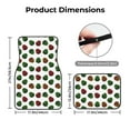 thumbnail image 5 of Fuzoiu Colorful Autumn Pinecones Print Carpet Floor Mats for Car,Car Foot Mat Set,Universal Fit 4 Piece Mat Pad Set,Fits Most Cars Trucks Vans Sedans SUV Auto Carpet Mat Se, 5 of 7