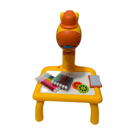 Mini Led Projector Art Drawing Table for Children/Kids - Painting Board Small Desk Educational Toy