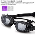 thumbnail image 4 of Deago Swimming Goggles for Men Women Adult Swim Goggles Anti Fog Anti UV No Leaking with Ear Plug, 4 of 9