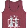thumbnail image 3 of Frozen - Winter - Anna & Elsa In This Together - Women's Racerback Tank Top, 3 of 5