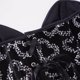 thumbnail image 4 of Bajo Vestido Shapewear Vendaje Patchwork de las Mujeres Gótico Sólido Control Del Vientre Top Shapewear, Shapewear Tops de las Mujeres, 4 of 6