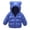Blue, variant on Landzoo Baby Girls Boys Puffer Jacket, Lightweight Bear Ear Hooded Winter Coat, for Baby Down Outerwear