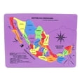 thumbnail image 2 of Rompecabezas Mapa México De Foamy Foami Fomi esquí esquí Gafas de esquí, 2 of 2
