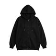 thumbnail image 7 of Perfectbot Women's Plus Size Zip Up Hoodie, Long Sleeve Casual Hooded Shirt with Pockets, Sizes L-5X, 7 of 7