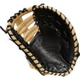 thumbnail image 2 of Wilson A2000 Superskin 1679 12.5" First Base Glove (Wbw100979125) Single Post Black 12.5 Right Hand /Black, 2 of 8