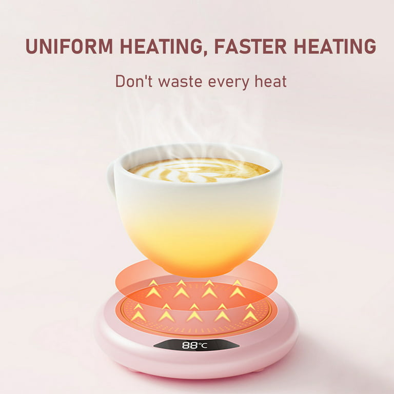 Dezsed Mug Warmer, Coffee Warmer & Cup Warmer for Desk with 3 Temperature Settings, More Hot Coffee Mug Warmer with 8H Auto Shut Off on Clearance