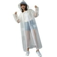 thumbnail image 1 of Manteau Imperméable Imperméable Imperméable Long Transparent pour Hommes Femmes, 1 of 4