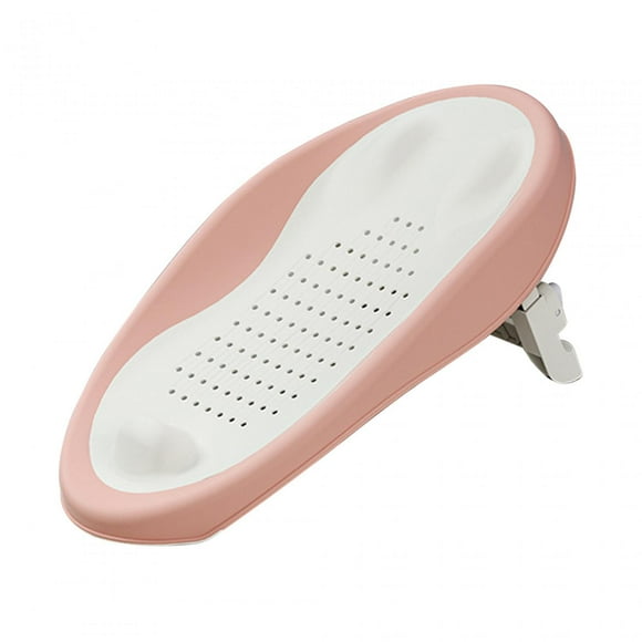 Red de baño Con Soporte para baño para bebés Perfecl asiento plegable transpirable Rosa
