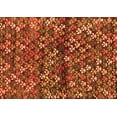 thumbnail image 1 of Ahgly Company Indoor Rectangle Abstract Orange Contemporary Area Rugs, 6' x 9', 1 of 1