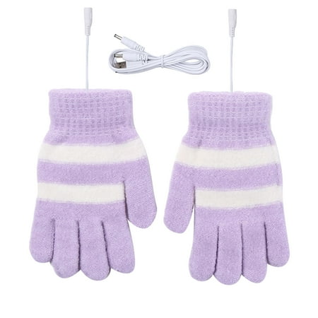 

Wiueurtly Winter Screen Gloves Warm Lined Knit Gloves Elastic Cuffs Winter Text Gloves