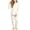 Khaki, variant on Cethrio Girls' Pajama Sets Long Sleeve, 2 Piece Soft Fall Winter Girls' Sleepwear Pink Size 10-12