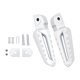 thumbnail image 3 of 2 piezas de estriberas plegables para motocicleta, universales, plegables Blanco, 3 of 9