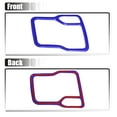 thumbnail image 6 of Unique Bargains Car Gear Shift Panel Trim Interior Cover for Jeep Wrangler JL JLU 2018-2022 for Jeep Gladiator Blue, 6 of 6