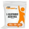 BulkSupplements L-Glutamic Acid HCl Powder - 500mg per Serving - 250 Grams (8.8 oz) - 500 Servings