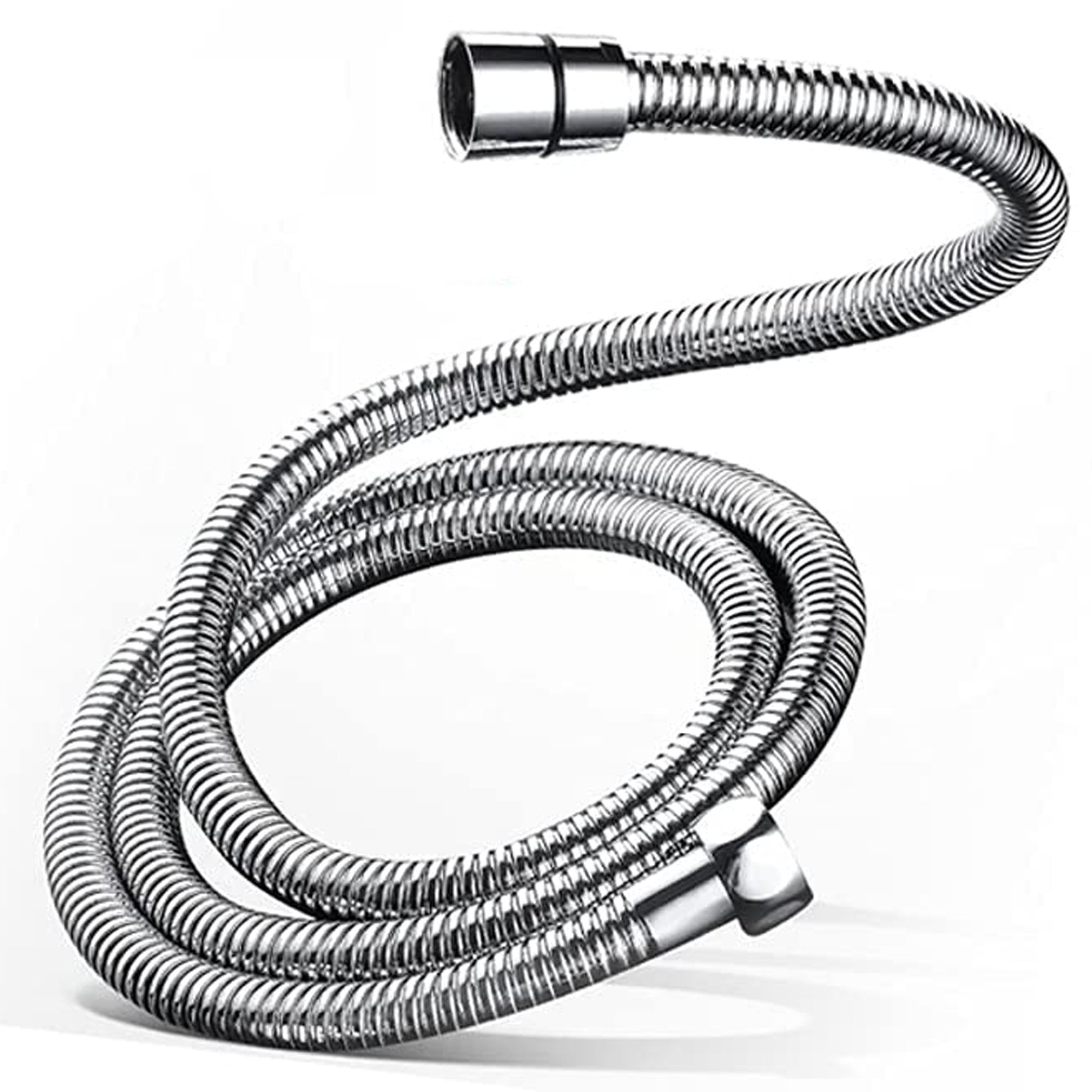 Aquasource 5 to 7 Foot Extra Long Stretchable Stainless Steel Shower Hose for sale online 