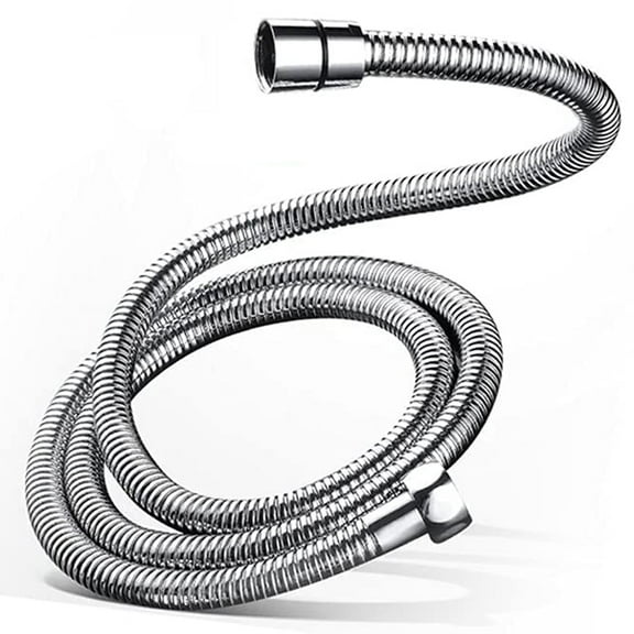 Wideskall 60" inch Long Flexible Bathroom Stainless Steel Handheld Shower Hose