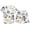 White, variant on Toddler Boy Pajamas 2 Piece Christmas Diy Stylish Print Short Sleeve Crew Neck T-Shirt And Shorts Pjs for Boys Size 3-4 Years