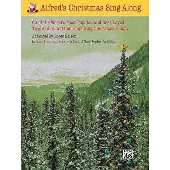 Pre-Owned Alfred's Christmas Sing-along for Easy Piano and Voice (Paperback) 0739042734 9780739042731