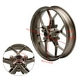 thumbnail image 1 of Gunmetal Front Wheel Rim for Honda CB CBR 650 R CB650R CBR650R 2019 - 2023, 1 of 5