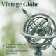 thumbnail image 1 of Brass Armillary Sphere, 11inch Height Metal Crafts New Finish, Astronomical Model, Decorative Home Office, Garden Outdoor, Metal Frame, for Bedroom, 1 of 7