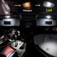 thumbnail image 3 of Bombillas LED superbrillantes de adorno oso de fresa blanco azul hielo para interior de coche, 3 of 5