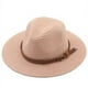 thumbnail image 1 of Zhuge Sombrero de paja, sombrero de gala, talla M (56 - 58cm), rosa, 1 pieza, 1 of 5