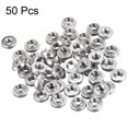 thumbnail image 3 of Unique Bargains Écrous Auto-Fermants, Écrou Rivet en Acier Inoxydable 6-32x0.11 Pouces Tête Ronde Attache de Montage en Métal 50 Pcs, 3 of 5