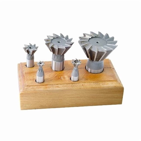 Hhip High Speed Steel Dovetail Cutter Set 3/8 2006-0205