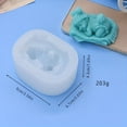 thumbnail image 4 of 1pc, Sleeping Baby Chocolate Mold, 3D Silicone Mold, Sleeping Baby Boy And Girl Candy Mold, Baby Shower Fondant Mold, Baking Tools, Kitchen Gadgets, Kitchen Accessories, 4 of 4
