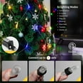 thumbnail image 3 of Led Net Mesh String Lights Outdoor Christmas Net Lights, 5FT x 5FT 96 Led String Light with 8 Modes, Connectable Fairy Light for Outdoor, Indoor, Christmas Tree, Party Decor, Multicolor, 3 of 7