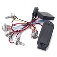 thumbnail image 2 of Soidarity 1 Juego de ecualizador EQ de 3 bandas, preamplificador, circuito de cableado, potenciómetro Dual para pastillas de bajo activas, Accesorios para instrumentos musicales, 2 of 6