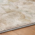 thumbnail image 5 of Addison Rugs Dream Shag Premium Machine Washable Transitional Scallop Diamonds Ivory Rectangle Rug, 5' x 7'6", 5 of 8