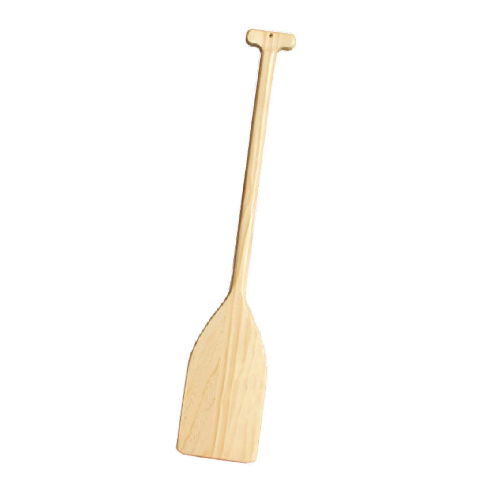 Baoblaze Wood Paddle 80 cm Lightweight Wood Paddle Stylish Handheld Beach Decoration Boat Wood Color