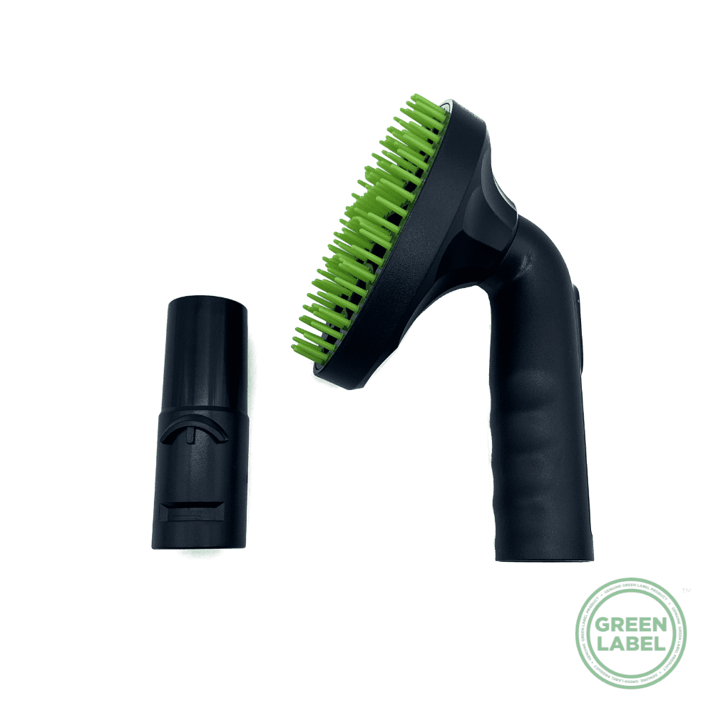 Dog and Pet Hair Grooming Brush Tool/Vacuum Attachment by Green Label