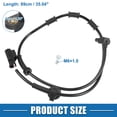 thumbnail image 4 of Sensor de Velocidad de Rueda ABS Frontal Izquierdo Derecho No.5083204AA con Cable para Dodge para Ram 1500 ST 2002, 4 of 7