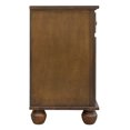 thumbnail image 3 of Bahama Shutter Wood 1-Drawer Tropical Walnut Nightstand 30 in. H x 20 in. W x 17 in. D, 3 of 5