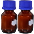 thumbnail image 3 of Shisuyan 2 Pcs Petites Bouteilles de Réactif en Verre Bouteille de Réactif Chimique Bouteille de Scellage de Réactif avec Bouchons à Vis, 3 of 8