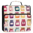thumbnail image 5 of FORMRS Zipper Binder with Shoulder Strap 2-inch Ring 500 Sheet Capacity File Bag, Colorful Jam, 5 of 5