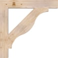 thumbnail image 3 of Ekena Millwork 5 1/2"W x 40"D x 40"H Funston Block Smooth Bracket, Douglas Fir, 3 of 4