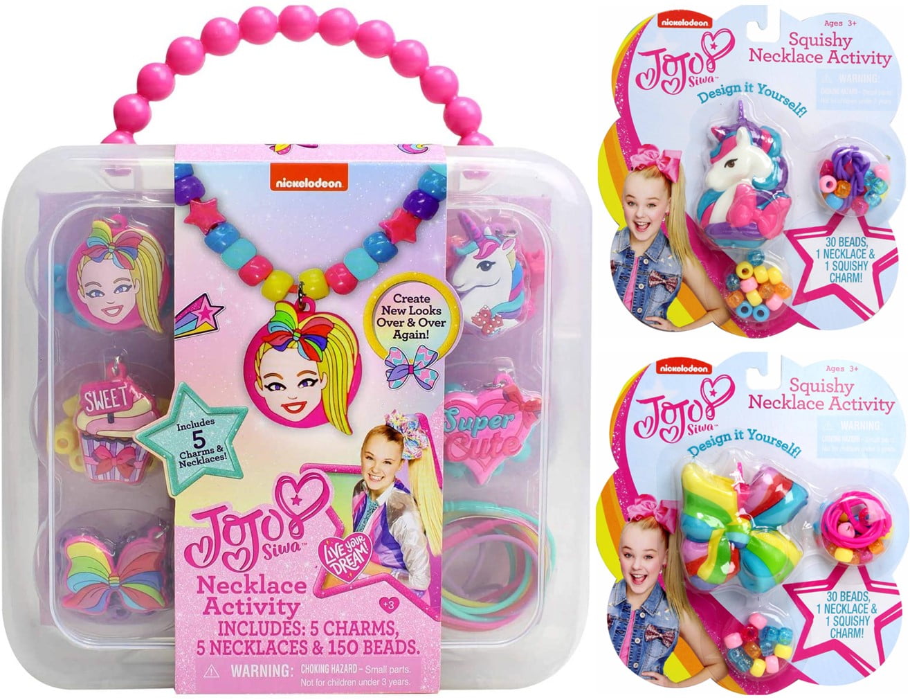 JoJo Siwa Necklace Craft Activity Set - Walmart.com