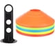 thumbnail image 3 of Juego de 50 gorras de marcación, gorras de fútbol, placas de marcación, para gorras de entrenamiento en fútbol, hockey, balonmano o ayudas de entrenamiento para la coordinación Ormromra LN-1003, 3 of 4