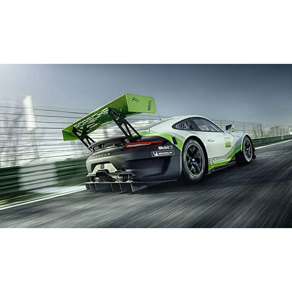 Iconic Arts Supercar- Porsche 911 GT-3R Laminated 24x36 Poster