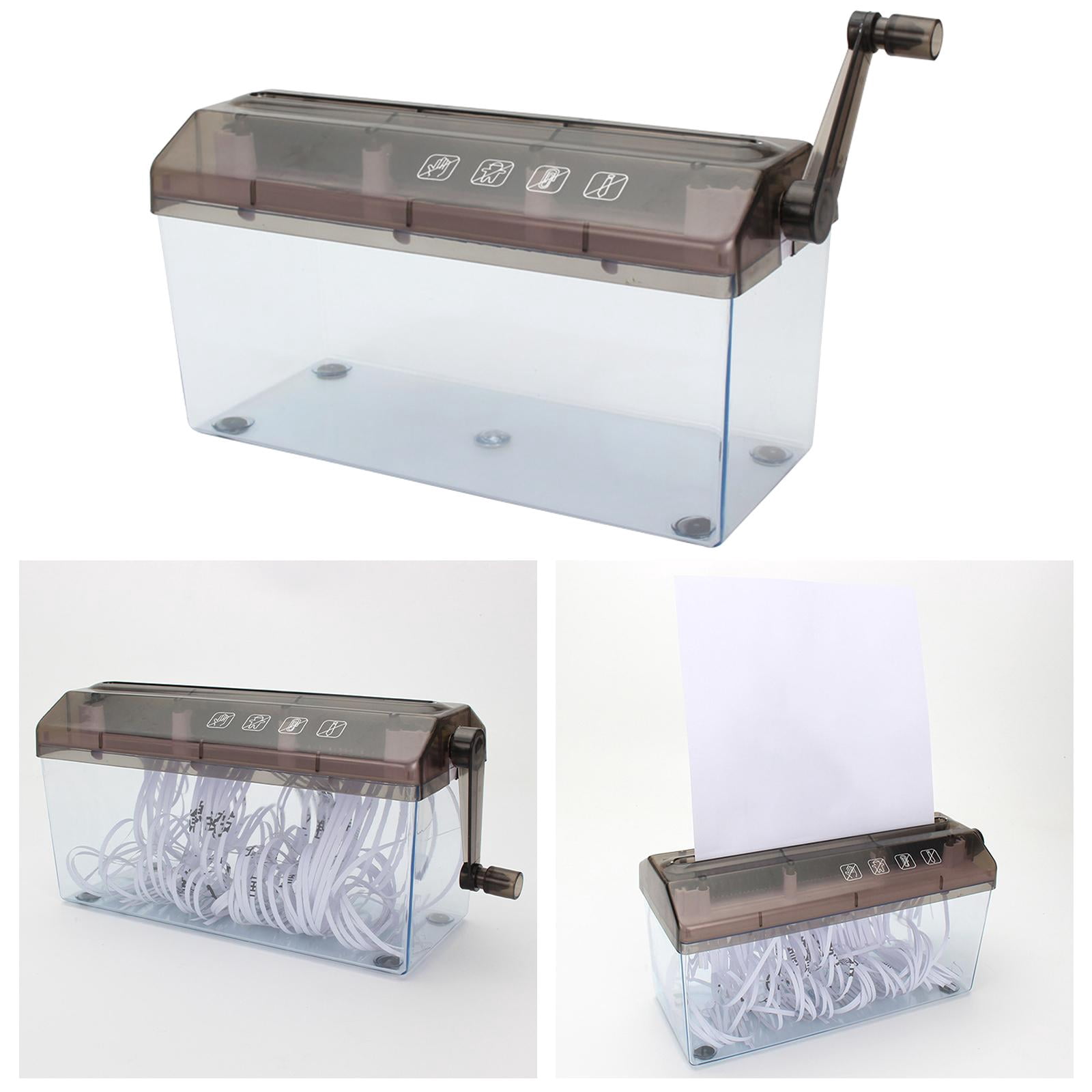 Portable Hand Shredder Desktop Statiry Documents Cutting Tool