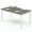 Grey, variant on Gymax 60'' Rectangular Dinner Table w/Solid Rubber Wood Legs for Kitchen Dining Room Gray & White