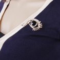 thumbnail image 4 of Sonducket Angel Tears Eye Design Brooch Pin Party Decoration Rhinestone Crystal Favor Type3, 4 of 6